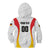 Custom Germany 2025 Champions Basketball White Kid Hoodie - Wonder Print Shop