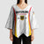 Custom Germany 2025 Champions Basketball White Kimono Sleeve Blouse - Wonder Print Shop