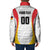 Custom Germany 2025 Champions Basketball White Padded Jacket - Wonder Print Shop