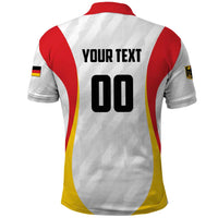 Custom Germany 2025 Champions Basketball White Polo Shirt - Wonder Print Shop