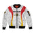 Custom Germany 2025 Champions Basketball White Sleeve Zip Bomber Jacket - Wonder Print Shop