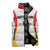 Custom Germany 2025 Champions Basketball White Sleeveless Puffer Jacket - Wonder Print Shop