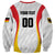 Custom Germany 2025 Champions Basketball White Sweatshirt - Wonder Print Shop