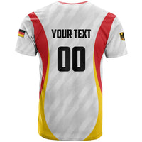 Custom Germany 2025 Champions Basketball White T Shirt - Wonder Print Shop