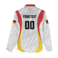 Custom Germany 2025 Champions Basketball White Women Casual Shirt - Wonder Print Shop