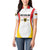 Custom Germany 2025 Champions Basketball White Women Polo Shirt - Wonder Print Shop