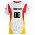 Custom Germany 2025 Champions Basketball White Women V-Neck T-Shirt - Wonder Print Shop