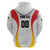Custom Germany 2025 Champions Basketball White Zip Hoodie - Wonder Print Shop