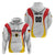 Custom Germany 2025 Champions Basketball White Zip Hoodie - Wonder Print Shop
