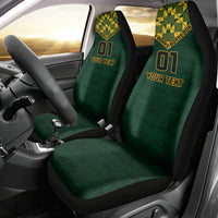 Custom South Africa Rugby Car Seat Cover Go Bokke Champion 2023 World Cup - Wonder Print Shop