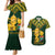Custom South Africa Rugby Couples Matching Mermaid Dress and Hawaiian Shirt Go Bokke Champion 2023 World Cup - Wonder Print Shop