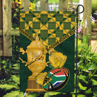 Custom South Africa Rugby Garden Flag Go Bokke Champion 2023 World Cup - Wonder Print Shop