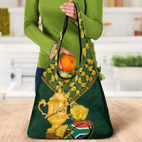 Custom South Africa Rugby Grocery Bag Go Bokke Champion 2023 World Cup