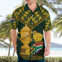 Custom South Africa Rugby Hawaiian Shirt Go Bokke Champion 2023 World Cup - Wonder Print Shop