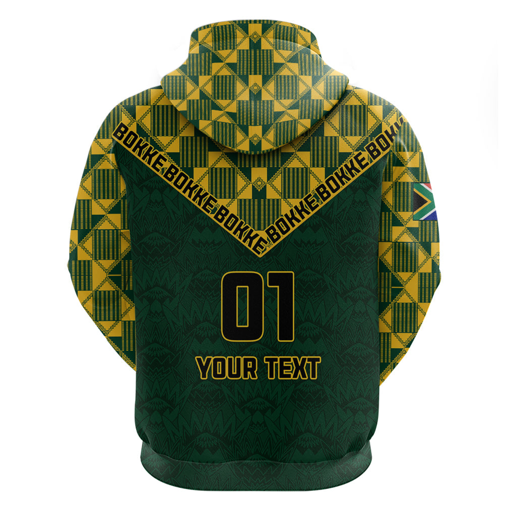 Custom South Africa Rugby Hoodie Go Bokke Champion 2023 World Cup - Wonder Print Shop