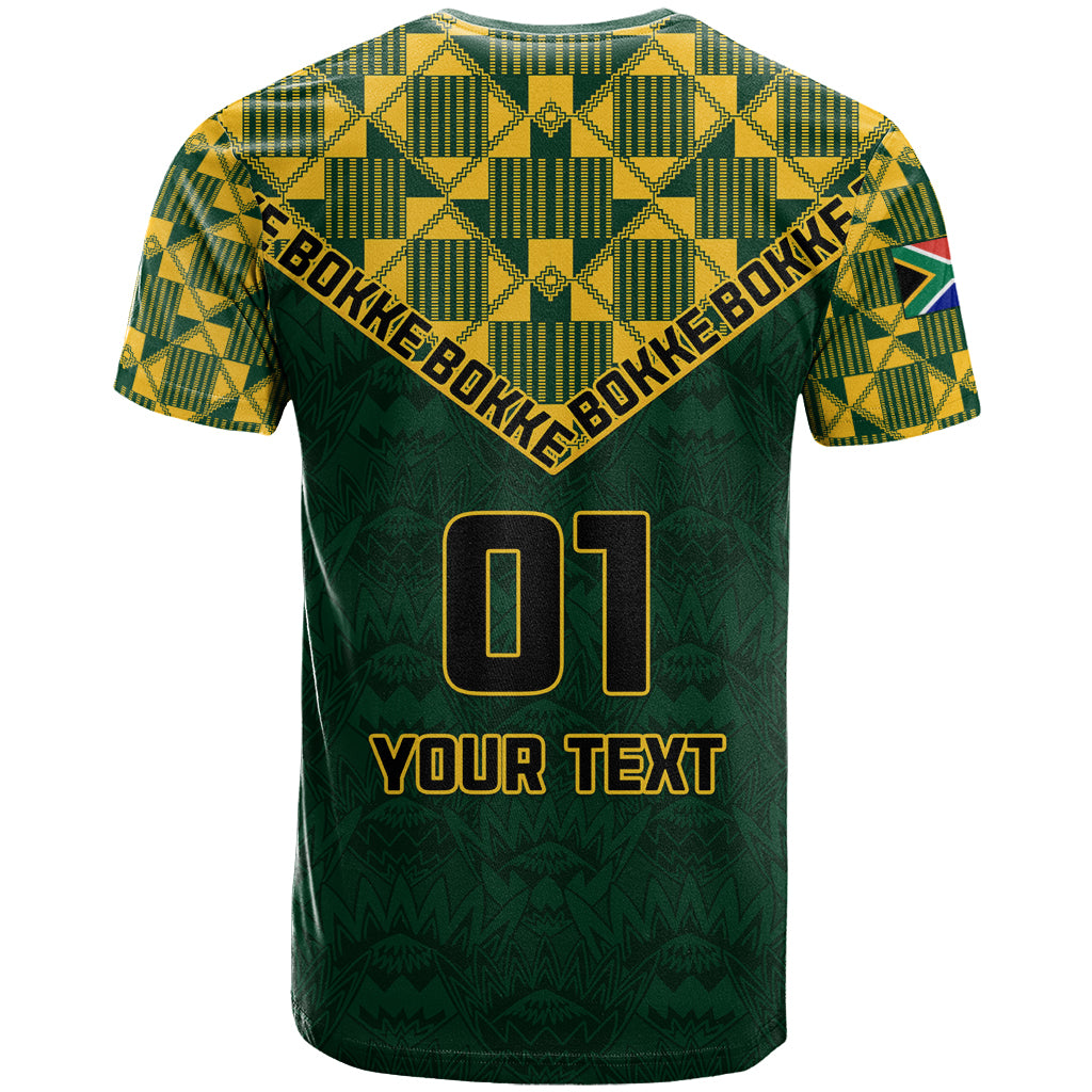 Custom South Africa Rugby T Shirt Go Bokke Champion 2023 World Cup - Wonder Print Shop