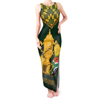Custom South Africa Rugby Tank Maxi Dress Go Bokke Champion 2023 World Cup - Wonder Print Shop
