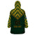 Custom South Africa Rugby Wearable Blanket Hoodie Go Bokke Champion 2023 World Cup - Wonder Print Shop