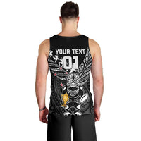 Custom New Zealand Silver Fern Rugby Men Tank Top Aotearoa Champion 2023 World Cup - Wonder Print Shop