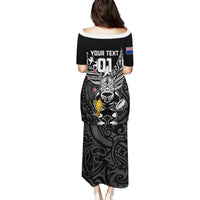 Custom New Zealand Silver Fern Rugby Puletasi Aotearoa Champion 2023 World Cup - Wonder Print Shop