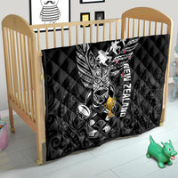 Custom New Zealand Silver Fern Rugby Quilt Aotearoa Champion 2023 World Cup - Wonder Print Shop