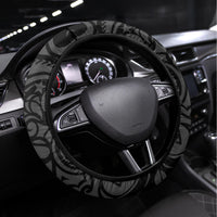 New Zealand Silver Fern Rugby Steering Wheel Cover Aotearoa Champion 2023 World Cup - Wonder Print Shop
