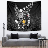 Custom New Zealand Silver Fern Rugby Tapestry Aotearoa Champion 2023 World Cup - Wonder Print Shop