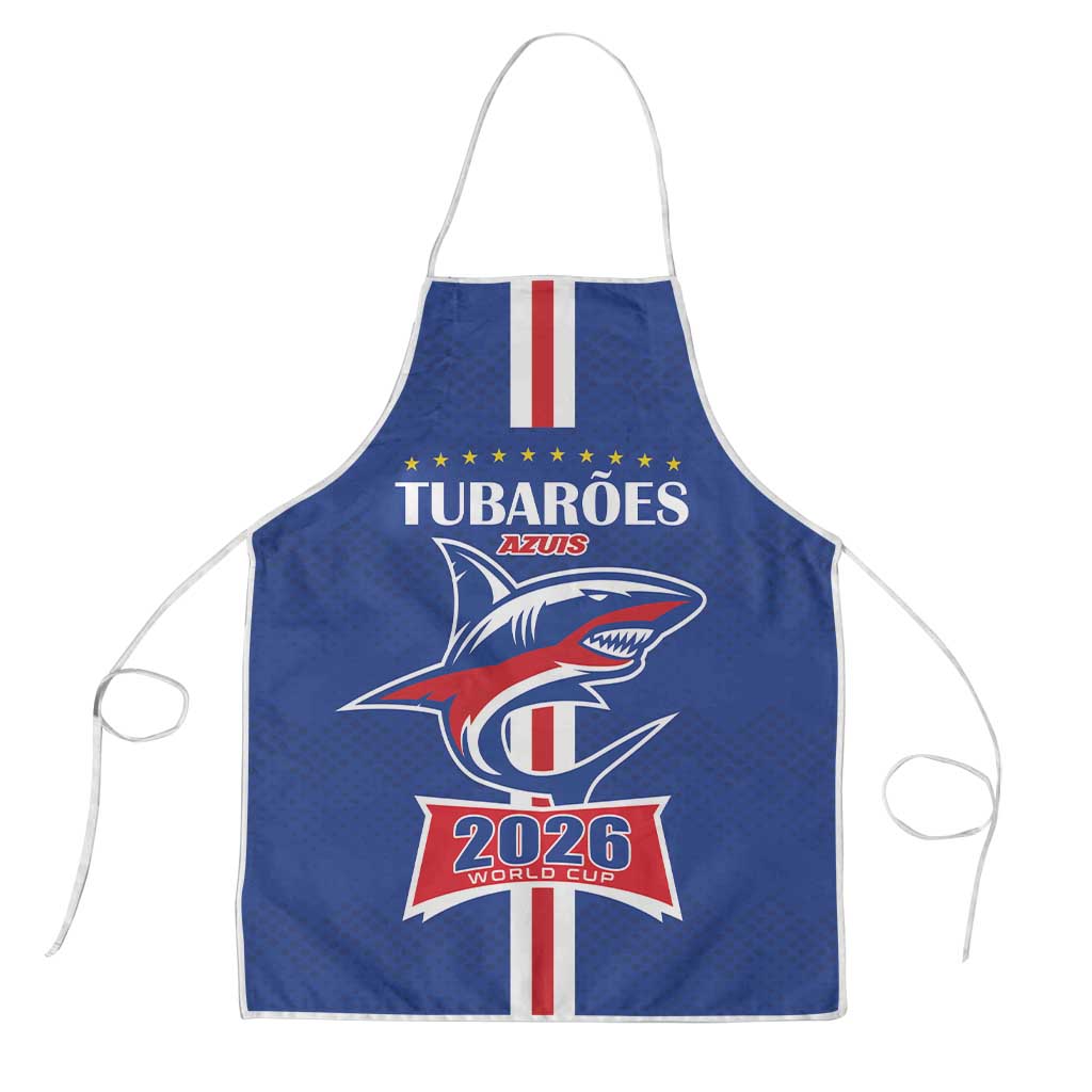 Cape Verde 2026 Football Apron Blue Sharks WC Debut - Wonder Print Shop