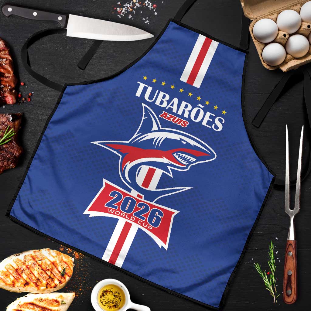 Cape Verde 2026 Football Apron Blue Sharks WC Debut - Wonder Print Shop