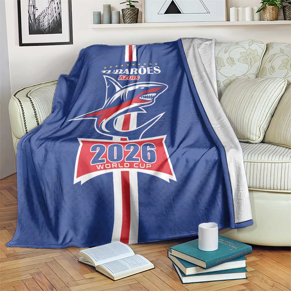 Cape Verde 2026 Football Blanket Blue Sharks WC Debut - Wonder Print Shop