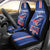 Cape Verde 2026 Football Car Seat Cover Blue Sharks WC Debut - Wonder Print Shop