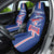 Cape Verde 2026 Football Car Seat Cover Blue Sharks WC Debut - Wonder Print Shop