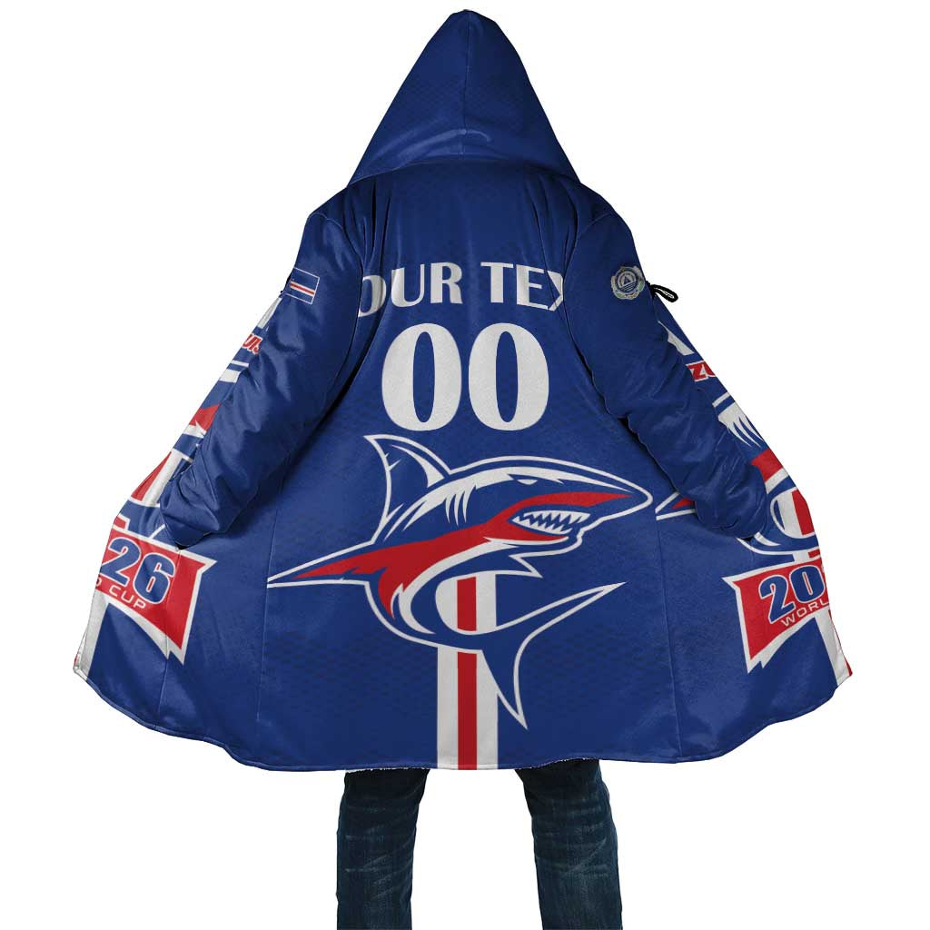 Custom Cape Verde 2026 Football Cloak Blue Sharks WC Debut - Wonder Print Shop