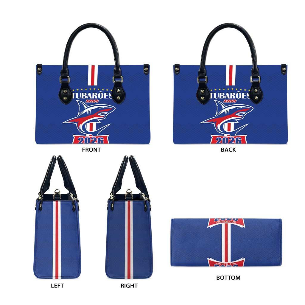 Cape Verde 2026 Football Leather Bag Blue Sharks WC Debut - Wonder Print Shop