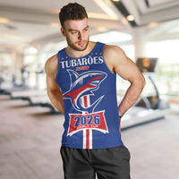 Custom Cape Verde 2026 Football Men Tank Top Blue Sharks WC Debut - Wonder Print Shop
