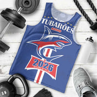 Custom Cape Verde 2026 Football Men Tank Top Blue Sharks WC Debut - Wonder Print Shop