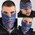 Cape Verde 2026 Football Neck Gaiter Blue Sharks WC Debut - Wonder Print Shop