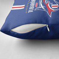 Cape Verde 2026 Football Pillow Cover Blue Sharks WC Debut - Wonder Print Shop