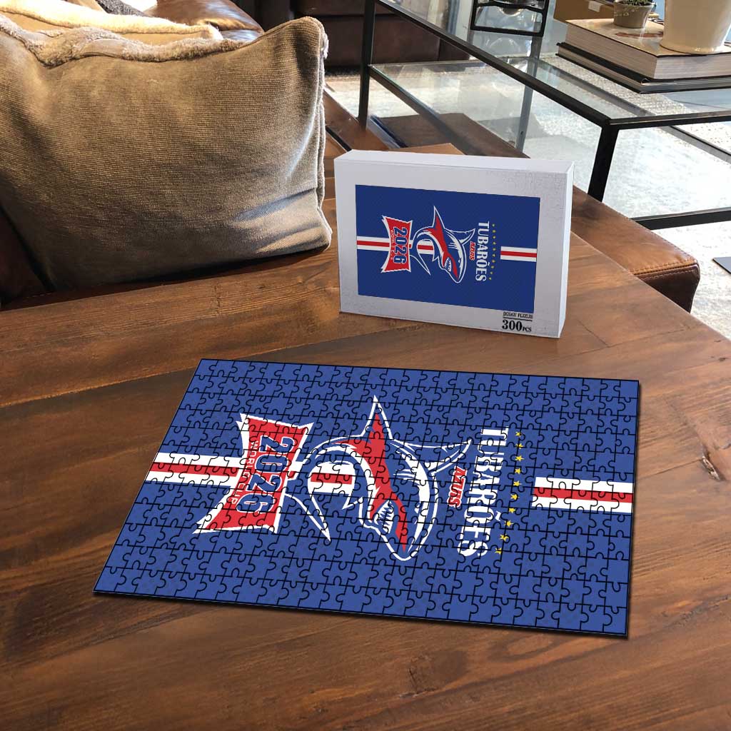 Cape Verde 2026 Football Puzzle Blue Sharks WC Debut - Wonder Print Shop