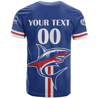Custom Cape Verde 2026 Football T Shirt Blue Sharks WC Debut - Wonder Print Shop
