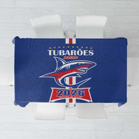 Cape Verde 2026 Football Tablecloth Blue Sharks WC Debut - Wonder Print Shop