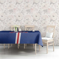 Cape Verde 2026 Football Tablecloth Blue Sharks WC Debut - Wonder Print Shop