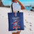 Cape Verde 2026 Football Tote Bag Blue Sharks WC Debut - Wonder Print Shop