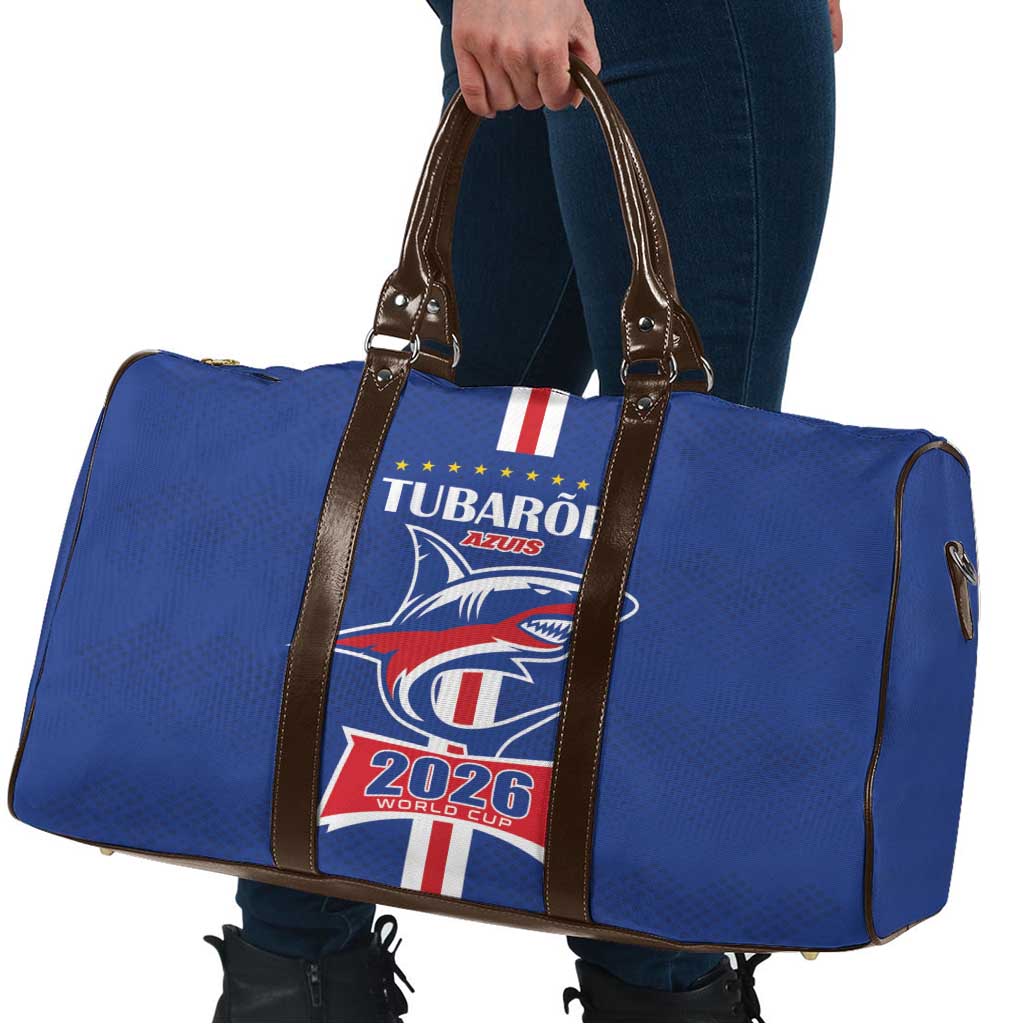 Cape Verde 2026 Football Travel Bag Blue Sharks WC Debut - Wonder Print Shop