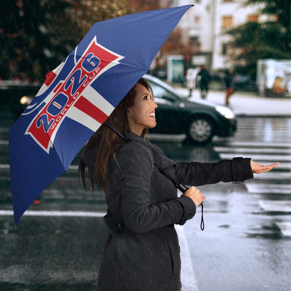 Cape Verde 2026 Football Umbrella Blue Sharks WC Debut - Wonder Print Shop