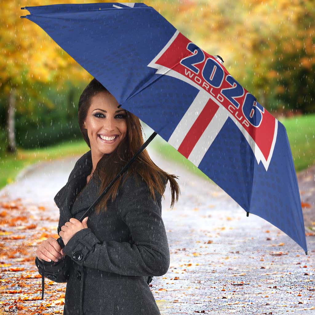 Cape Verde 2026 Football Umbrella Blue Sharks WC Debut - Wonder Print Shop