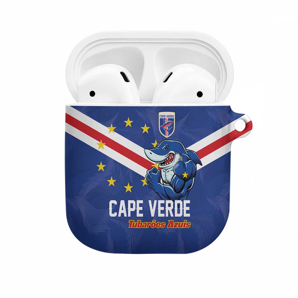 Cape Verde Football AirPods Case Tubaroes Azuis Make History - Wonder Print Shop