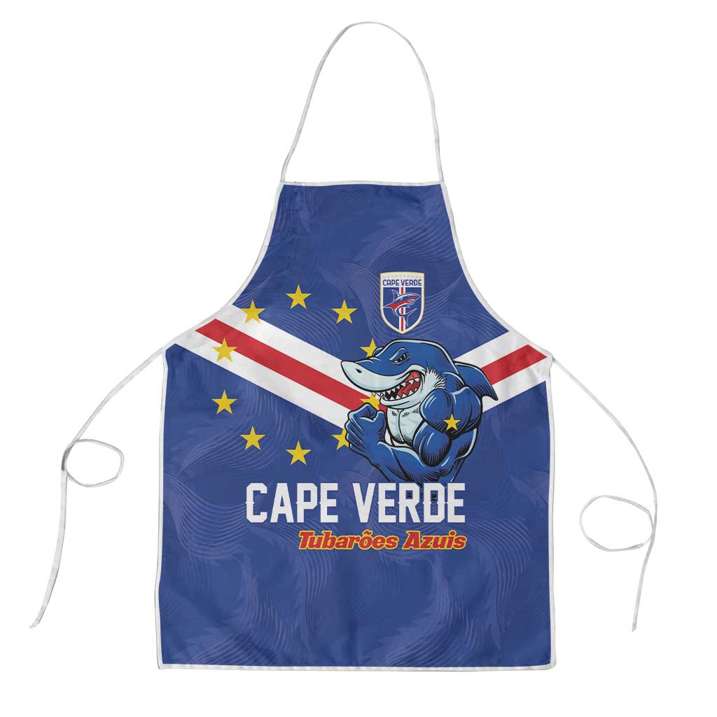 Cape Verde Football Apron Tubaroes Azuis Make History - Wonder Print Shop
