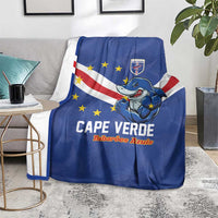 Cape Verde Football Blanket Tubaroes Azuis Make History - Wonder Print Shop