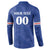Custom Cape Verde Football Button Sweatshirt Tubaroes Azuis Make History - Wonder Print Shop